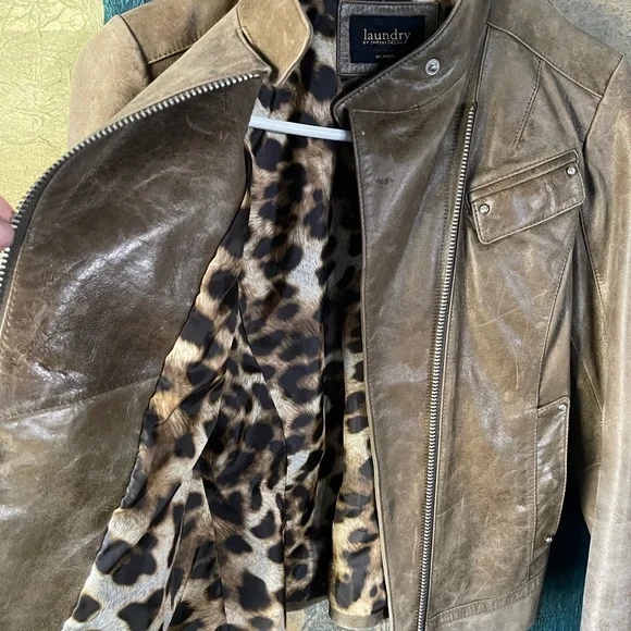 LAUNDRY leather Jacket - Picture 4 of 8